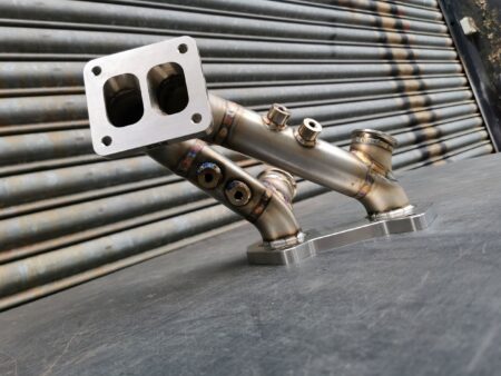 Mazda RX7 FD3s T4 Twinscroll Manifold Twin 40mm gates