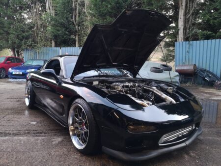 Mazda Rx7 FD3s engine accessories