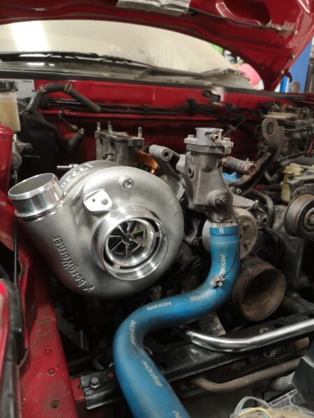Mazda RX7 FD BorgWarner AirWerks S300SX-E Turbo - 66mm / S366X-E turbo kit