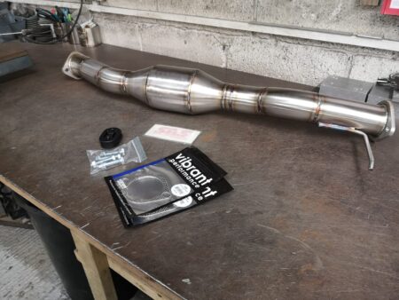 MAZDA RX7 FD 3" HJS Sports cat mid pipe