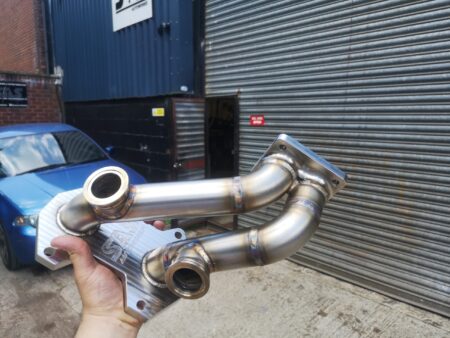 MAZDA RX7 FD3S Turbo manifolds