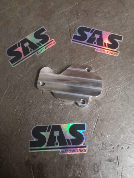 Mazda Rx7 Fd3s Billet ACV block off plate