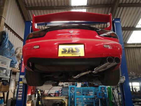 Mazda RX7 FD 3″ Shotgun cat back