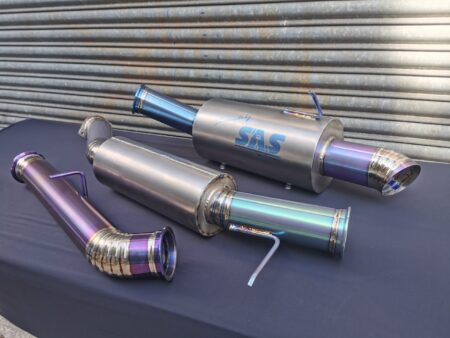 Mazda RX7 Titanium 3.5" full exhaust