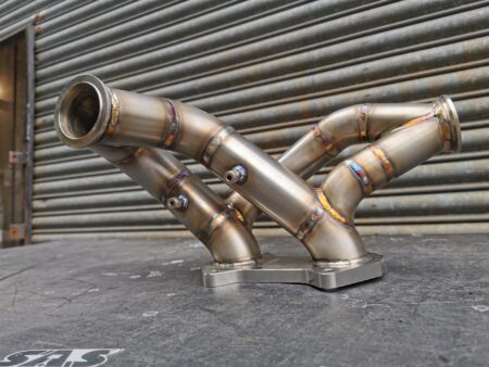 Mazda RX7 Fd3s v band turbo manifold
