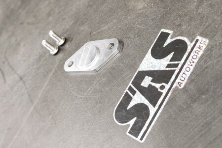 Mazda RX7 secondary Throttle body butterfly delete plate